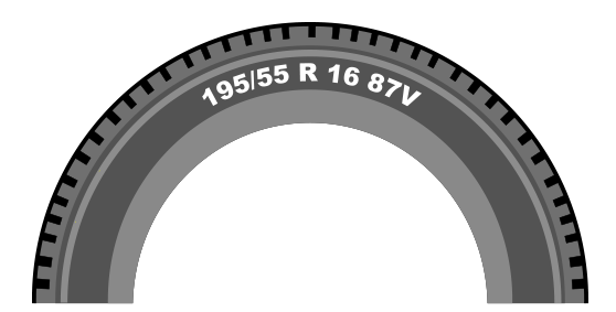 Tyre Size Picture